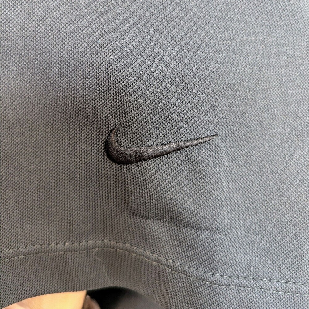 Nike Golf Gray Dri Fit Polo Shirt Men's XL - Picture 7 of 9